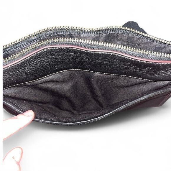 COACH x PEANUTS Black Heritage Convertible Crossbody with Snoopy Motif - Picture 7 of 12